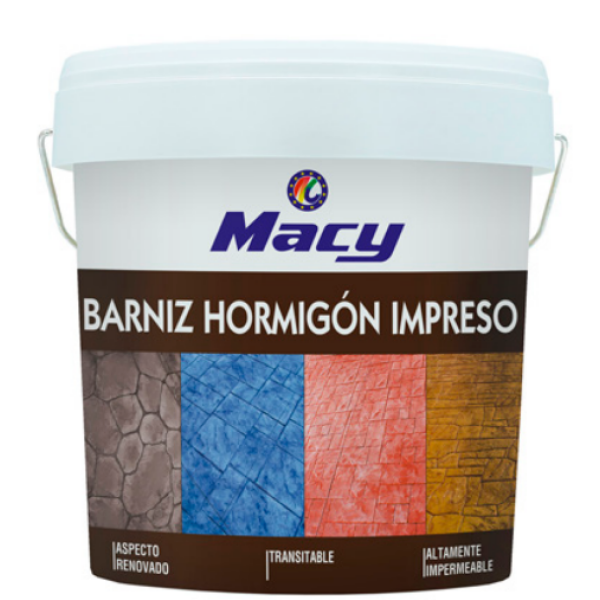 Barniz Hormigón Impreso al Agua