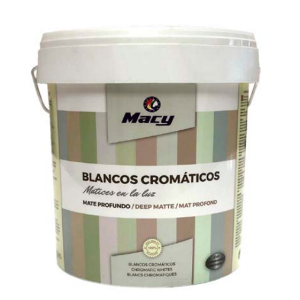 Pinturas plásticas (Acabado Mate) Blancos Cromáticos Mate