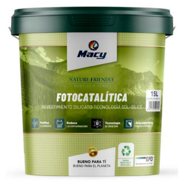 Fotocatalítica- revestimiento silicato tecnología sol-silice (Nature Friendly)