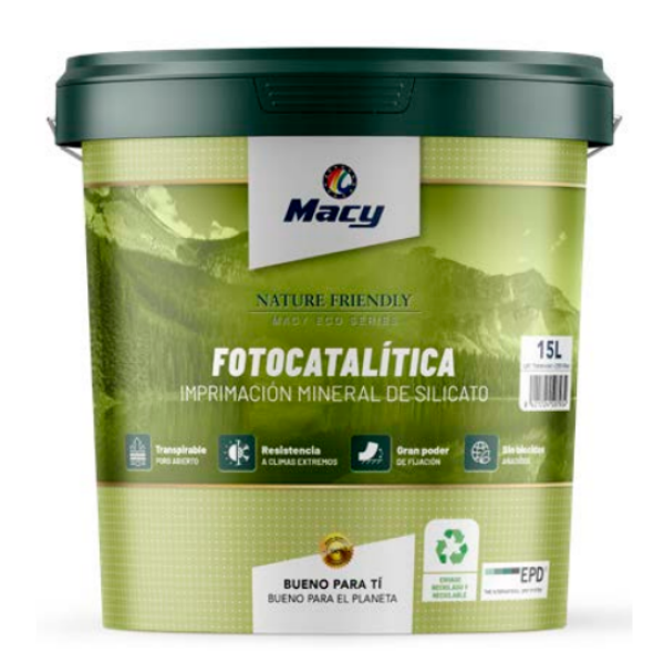 Fotocatalítica imprimación mineral de silicato (Nature Friendly)