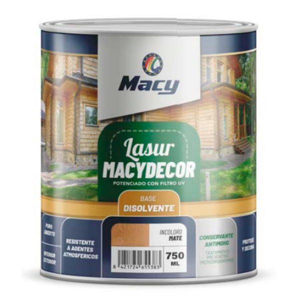 Macydecor Lasur al disolvente (SATINADO