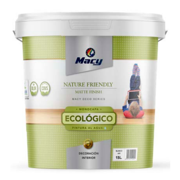 Pinturas Plásticas Mate una Capa Ecológico