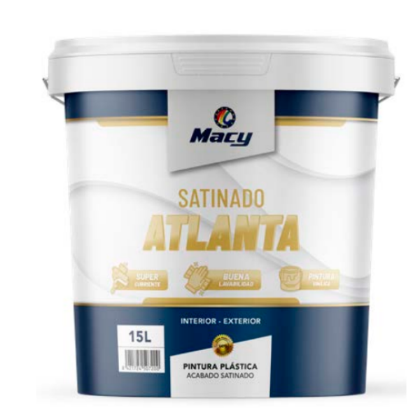 Pinturas plásticas (Acabado Satinado) Satinado Atlanta